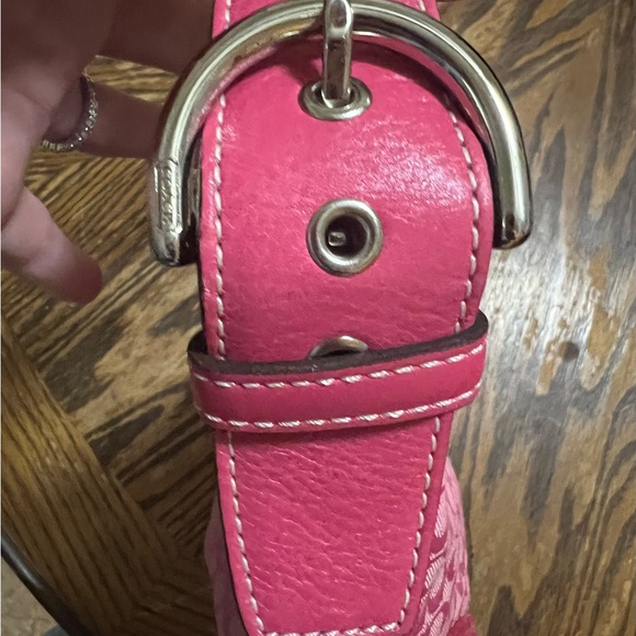 Vintage Coach Pink Shoulder Bag - Picture 11 of 12